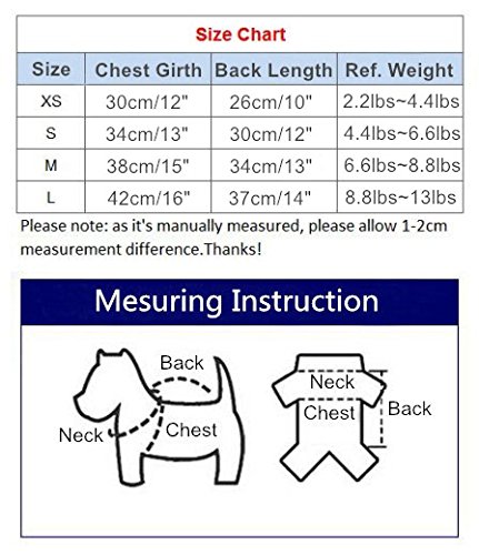 Alroman Dog Dresses Pets Clothes Pet Dresses Doggie Skirt Puppy Clothes Dog Clothes Puppy Apparel Cat Dresses Dog Outfits (XS, Blue Dot)
