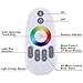 CHINLY WS2811 WS2812B WS2813 Digital Addressable Led Strip MUSIC Controller X1 with RF Touch Remote;DC5-24V Input;Can Control Max 600 Pixels