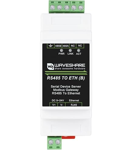 JMT Elfin-EW41B Gateway – Wandelt RS485 In WLAN & Bluetooth Um, Mit Interner Antenne, Perfekt Für Industrie Und Smart Home