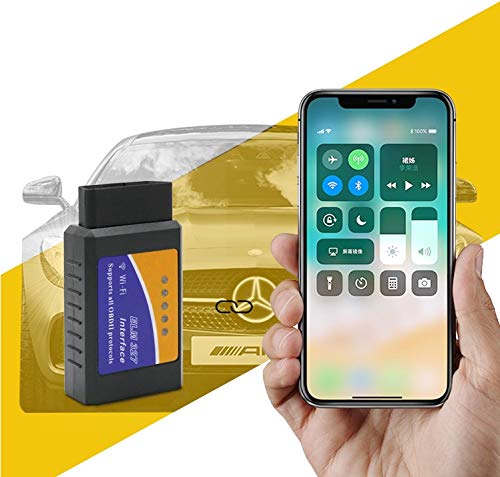 Fashionwu ELM 327 WiFi V1.5 OBD2 OBDII Car Diagnostic Scanner PIC18F25K80 Chip OBD 2 Auto Code Reader Android/iOS Diagnostic-Tool - Thumbnail 6