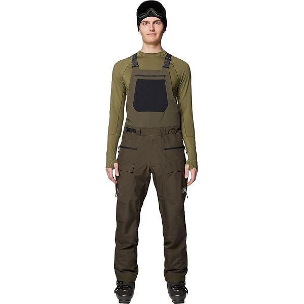 Amazon.com: Mountain Hardwear Men's First Tracks™ Bib Black Small