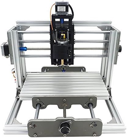 2-in-1 DIY CNC Router Kit+2500mW Laser Engraver, 24x17cm, Mini Milling Machine, USB Desktop Engraving Carving Machine, For Wood and Metal