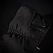 West Chester Men's Slip On Fleece Winter Glove, Textured Palm, Black/Gray, X-Large (96110/XL)