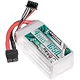 CODDAR 1650mAh 4S 15.2V 60C LiPo Battery with XT60 Connector for 180-330mm Brushless FPV RC Racing Drone FPV Quads Quadcoper
