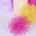 Ling's moment Hot Pink Tulle Fabric Bolt Tulle Ribbon Roll 6 inch x 100 Yards 300 Feet for Tulle Table Skirt Wedding Party Decorations