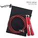 Wini Adjustable Speed Cable Jump Ropes with 2 Packs, Premium Quality Best for Keeping Fitness and Cable Protector for Rough Area. Adjustable Roples for Adults&Kids