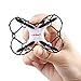 Virhuck GB202 Mini Drone 2.4GHz 4CH 6-AXIS GYRO Multicolor LED, Little Nano RTF Quadcopter with 3D Flips Christmas Gift, White