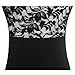 Janecrafts Elegant Pinup Floral Lace Colorblock Bodycon Pencil Shift Dress (M)