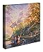 Thomas Kinkade Studios Disney Pocahontas 14 x 14 Gallery Wrapped Canvas