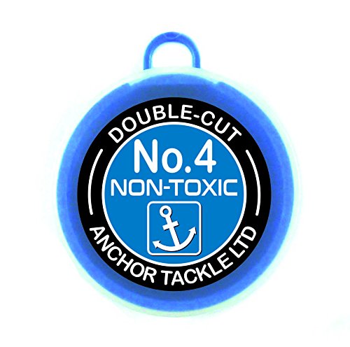Anchor Tackle Double-Cut Refill Tub - Blue, Size 4