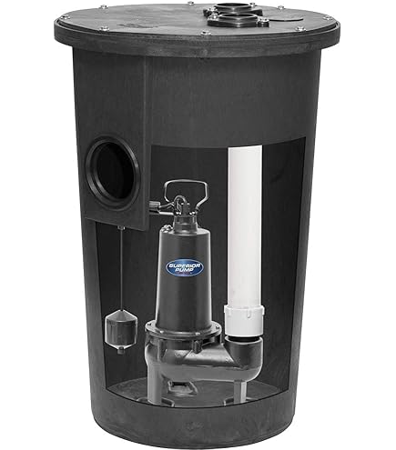 PROFLO PF93026 1/2 HP Simplex Sewage Pump Kit - Pump Includes