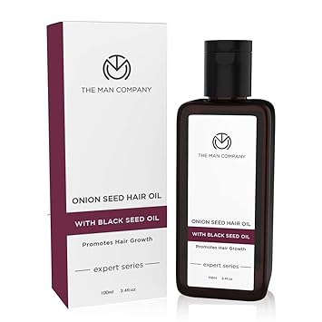 The Man Company Onion Hair Oil with 10 essential oils for Hair Growth & Hair fall control, 100 ml