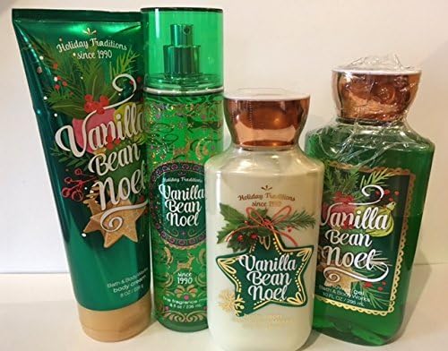 Amazon Com Bath Body Works Vanilla Bean Noel Holiday Gift Set