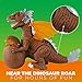 WolVol Walking and Roaring Dinosaur Action Toy with Cool Moving Wings Realistic Audio & Vibrant Colored Lights for Kids Boys & Girls