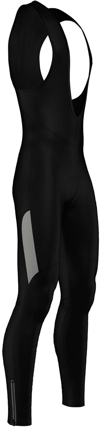 Zimco Men Cycling Bib Tight Windproof Thermal Bicycle Bib Pant Padded: Clothing