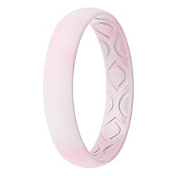 ThunderFit Women Breathable Silicone Promise Rings