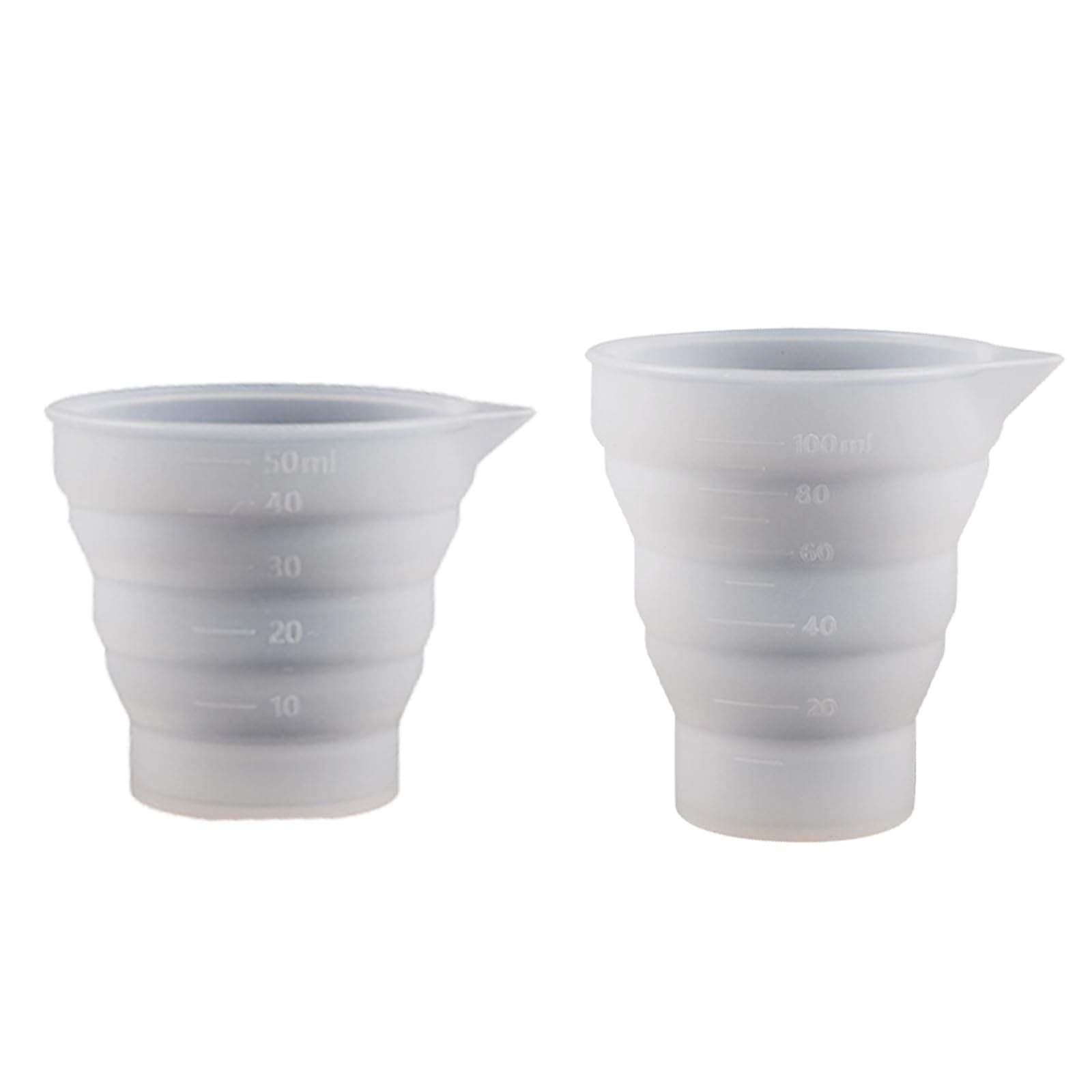 Tomtary 2Pcs Foldable Silicone Laundry Dosing Ball - Suitable for Liquid/Powder Detergent, Fabric Conditioner, Liquid Soap Dispenser