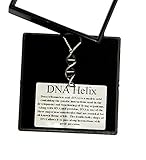 Sterling Silver DNA Necklace 18 Inch Chain