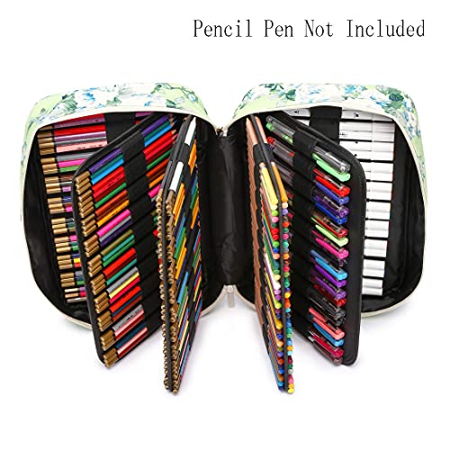 YOUNGCOL 300 Slots Pencil Case 200 Gel Pen Case High Capacity Pens