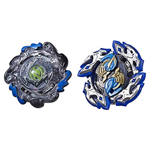 BEYBLADE Burst Turbo Slingshock Dual Pack Dullahan D4 and Dark-X Nepstrius N4 â€“ 2 Right-Spin Battling Tops, Age 8+