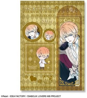 DIABOLIK LOVERS MORE, BLOOD wall decor sticker design 04 reverse winding Shu