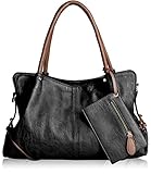 AB Earth 3 Pieces Women Hobo Handbag PU Leather