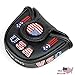 CNC GOLF USA MALLET Black Putter Cover Headcover for Scotty Cameron Taylormade Odyssey 2ball