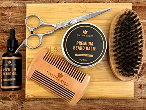 naturenics premium beard grooming kit