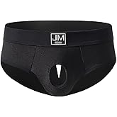 JOCKMAIL Men’s Briefs Underwear with Open Design Low Rise Cutout Briefs for Clubwear Pride Daily Wear