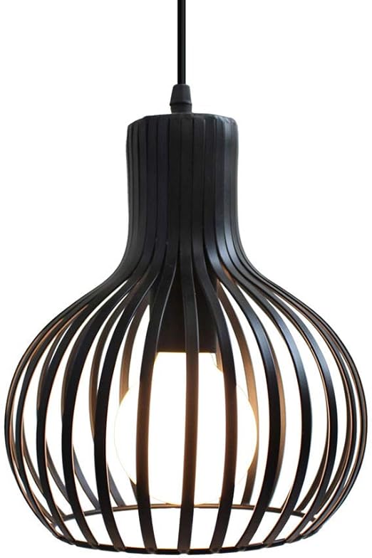 Suspension Industrielle 6 Luminaire Cage Retro Plafonnier Lustre