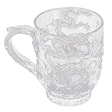 SODIAL(R) New Fashion Dragon LED Inductive Rainbow Color Beer Cup Party Flashing Light Whisky Mugs Transparent