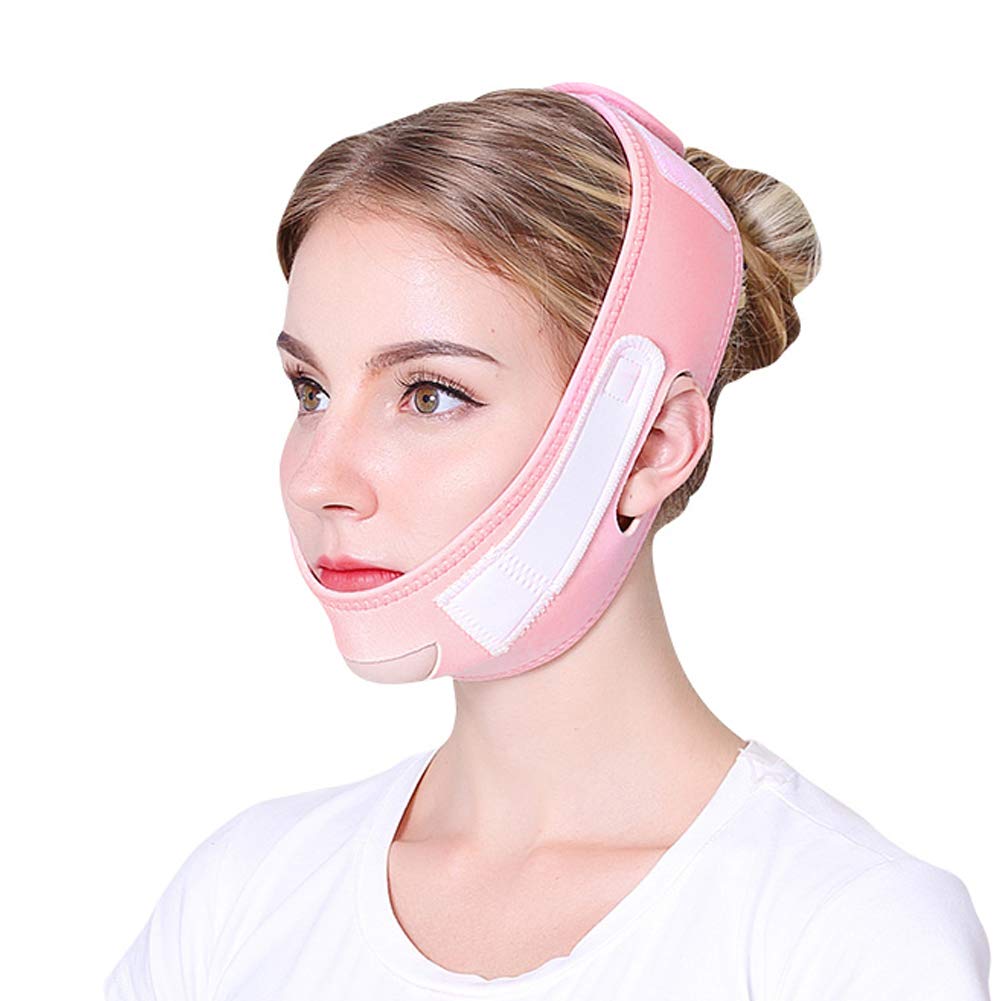 Face Slimming Belt for Women - Chin Lifting Facial Tool with Anti-Wrinkle Skin Tightening Strap, Ultra-Thin Breathable Elastic Face Shaping Belt