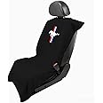 Seat Armour SA100PONB Black 'Ford Mustang Pony' Seat Protector Towel