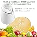 PowMax PF001 Collagen Personal Mask Making Machine,Smart DIY Natural Fruit Vegetable Face Mask Making Machine Automatic