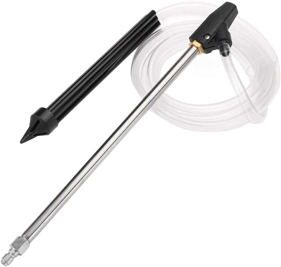 Sumerlly Sandblasting Device Kit Sand Wet Blasting Washer 1/4 High Pressure Accessories