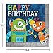 Robot Party Birthday Napkins, 48 ct