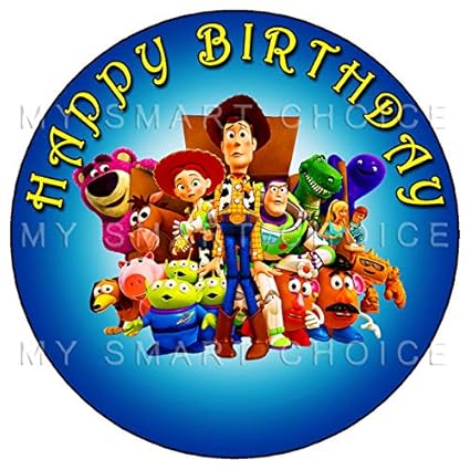 7 5 Inch Edible Cake Toppers Toy Story Themed Birthday Party