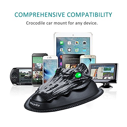 HapGo-GPS-Vehicle-MountGPS-Holder-for-Universal-Smartphone-NonSlip-Dashboard-for-iphone6-78-SeriesXSamsung-S8Note8-GPS-Mount-for-Garmin-Nuvi-TomTom-Via-GO-Other-Smartphones-and-4-7inch-GPS
