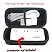 khanka Hard Carrying Case Replacement for BESTEK Universal Travel Adapter 220V to 110V Voltage Converter, Case Only (Black 2)