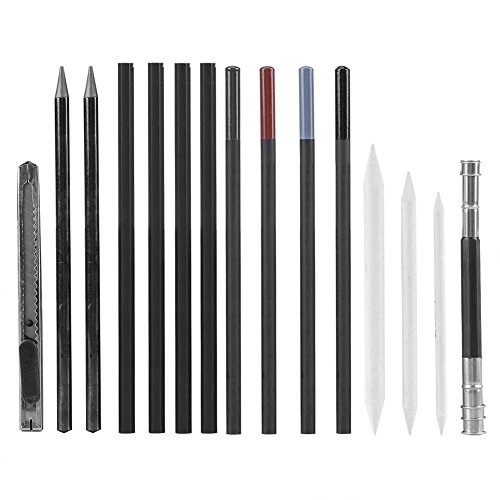 image for GLOGLOW 48PCS Art Sketching Pencils, Professional Drawing Shading Kit 
