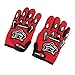 TCT-MT Helmets+Goggles & Gloves DOT Youth Motocross Helmet Goggles & Gloves Red Spider Net Dirt Bike ATV Motocross Helmet X-Large