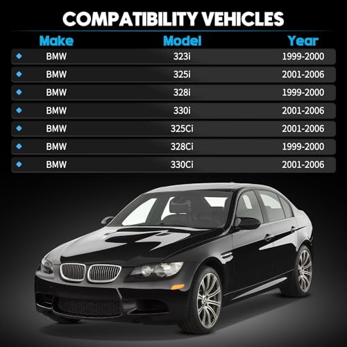 32416796367 Power Steering Return Hose Compatible with BMW E46 323i 323Ci 325i photo 8