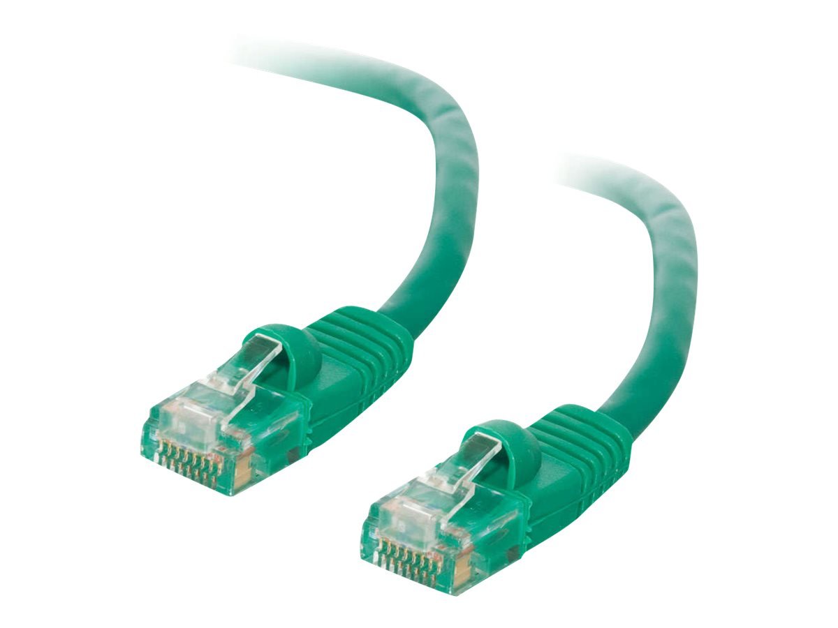 C2G 10M GREEN Cat5e Ethernet RJ45 High Speed Network Cable, LAN Lead Cat5e Unshielded PVC UTP Patch Cable