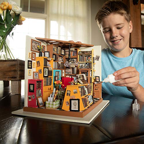 diy miniature library