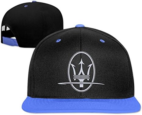 Adjustable Maserati Symbol Street Hip-Hop Cap Royal blue