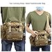 OneTigris Tactical Deployment Bag Compact Utility Carry Bag MOLLE Case Heavy Duty with Shoulder Strap (Coyote Brown - 1000D Nylon)