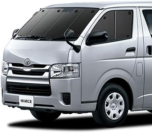 ハイエース 0系 1 6型対応 標準幅 カーテン サンシェード プライバシーサンシェード 100 品質保証 グッズ 01s A002 Fu 車中泊 フロント用