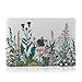 iDonzon Case for MacBook Air 13 inch M1 A2337 A2179 A1932 2022-2018 Release, 3D Effect Matte Clear See Through Hard Cover&Keyboard Cover Compatible Air 13.3 with Retina Display Touch ID, Garden Flower