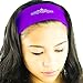 16-in-1 Headband (1-Pack) - 16+ Original Styles Headwear - Sports Band, Bandana, Neck Gaiter, Mask, Helmet Liner (Purple)