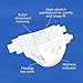 Amazon Brand - Mama Bear Best Fit Diapers Size 4, 144 Count, White Print (4 packs of 36) [Packaging May Vary]